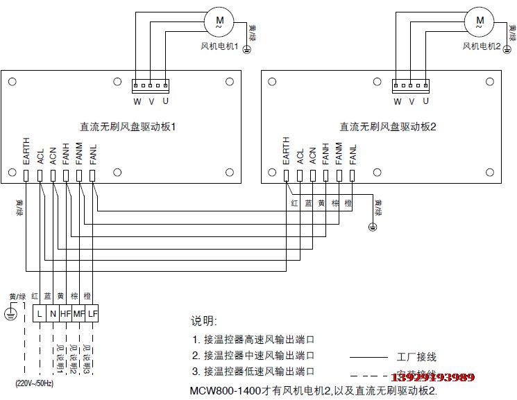風機盤管接電圖